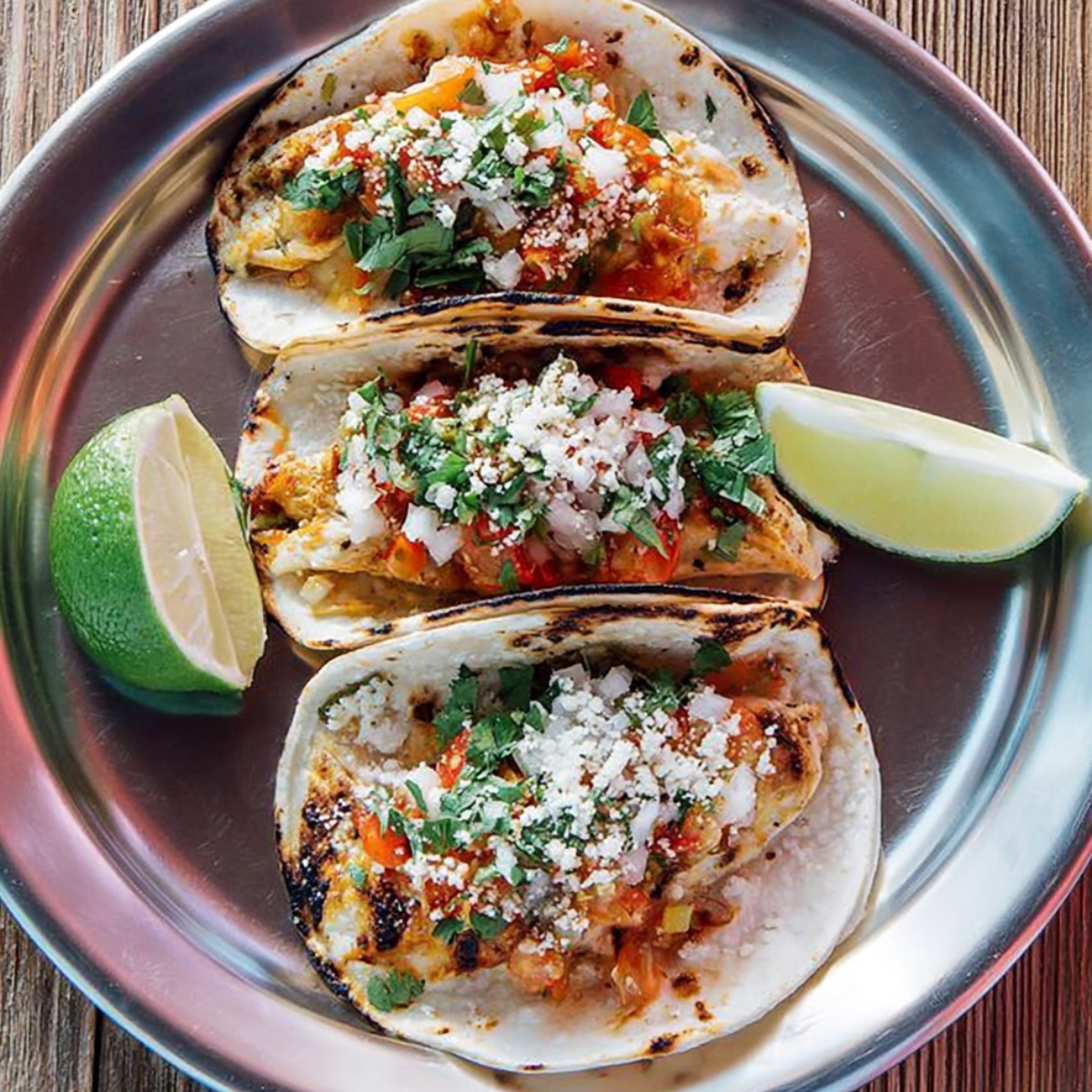 Cilantro Lime Grilled Chicken Tacos