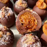 Dark Chocolate Fig Truffles