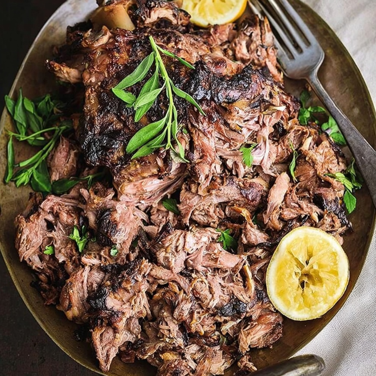 Pulled Lamb