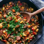 Sausage and Veggie Skillet