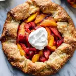 Strawberry Peach Galette