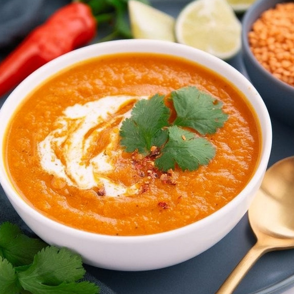 Tomato Lentil Soup