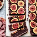Vegan Chocolate Fig Tart & GF Almond Flour Crust