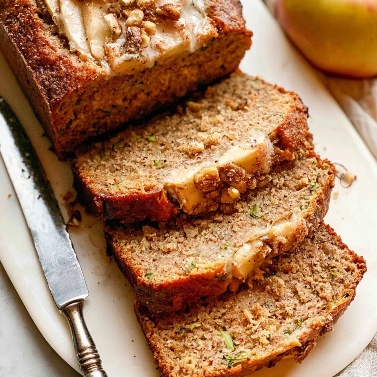 Apple Cinnamon Zucchini Bread
