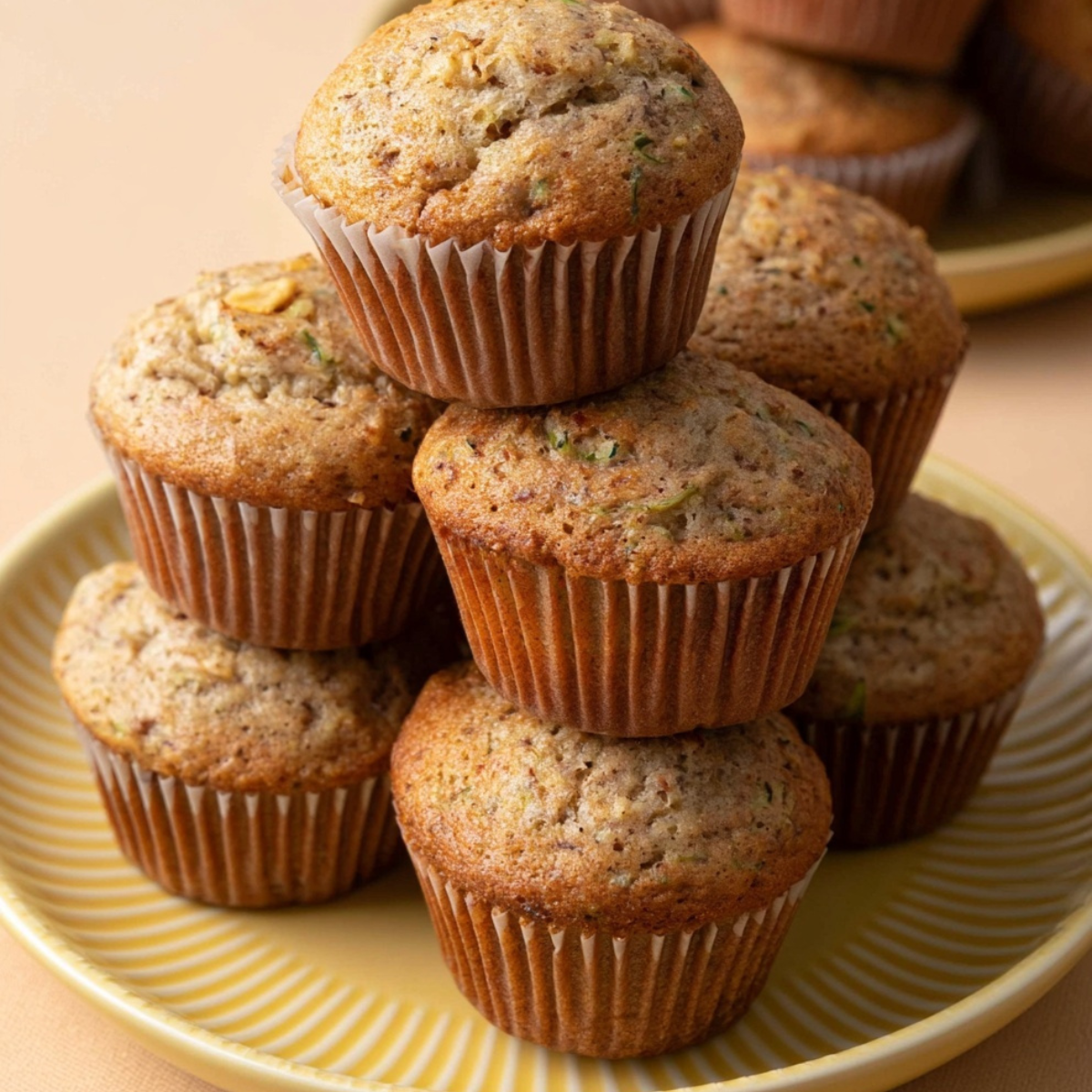 Banana Zucchini Muffins