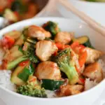 Chicken Stir Fry with Zucchini
