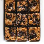 Chocolate Chunk Zucchini Blondies