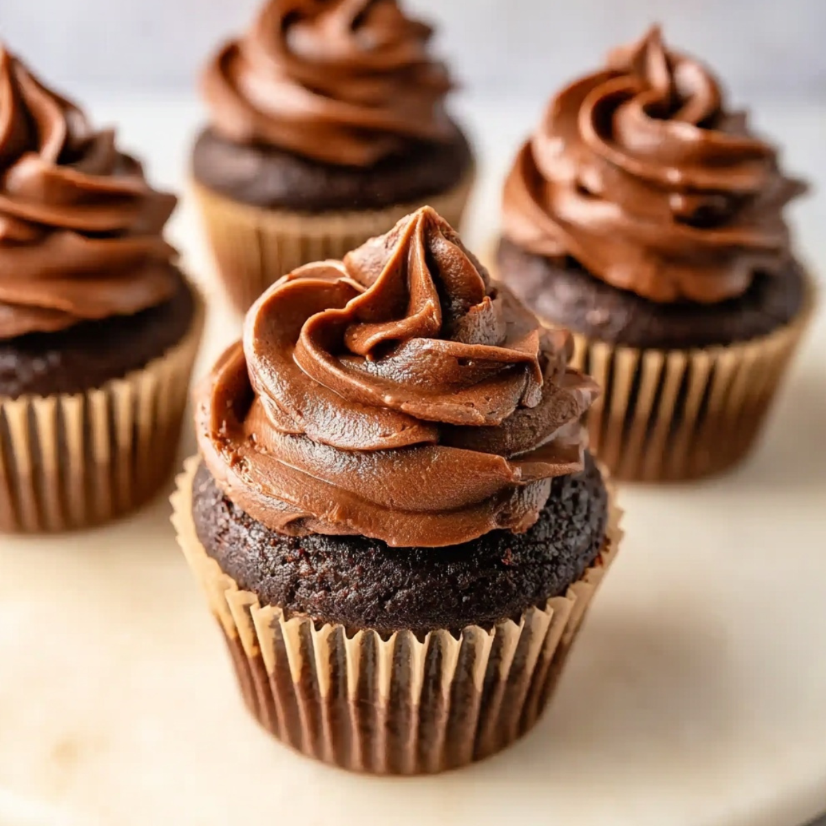 Chocolate Zucchini Cupcakes