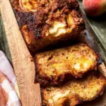 Cinnamon Crunch Peach Muffin Bread