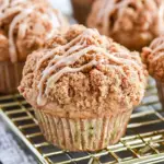 Cinnamon Streusel Zucchini Muffins