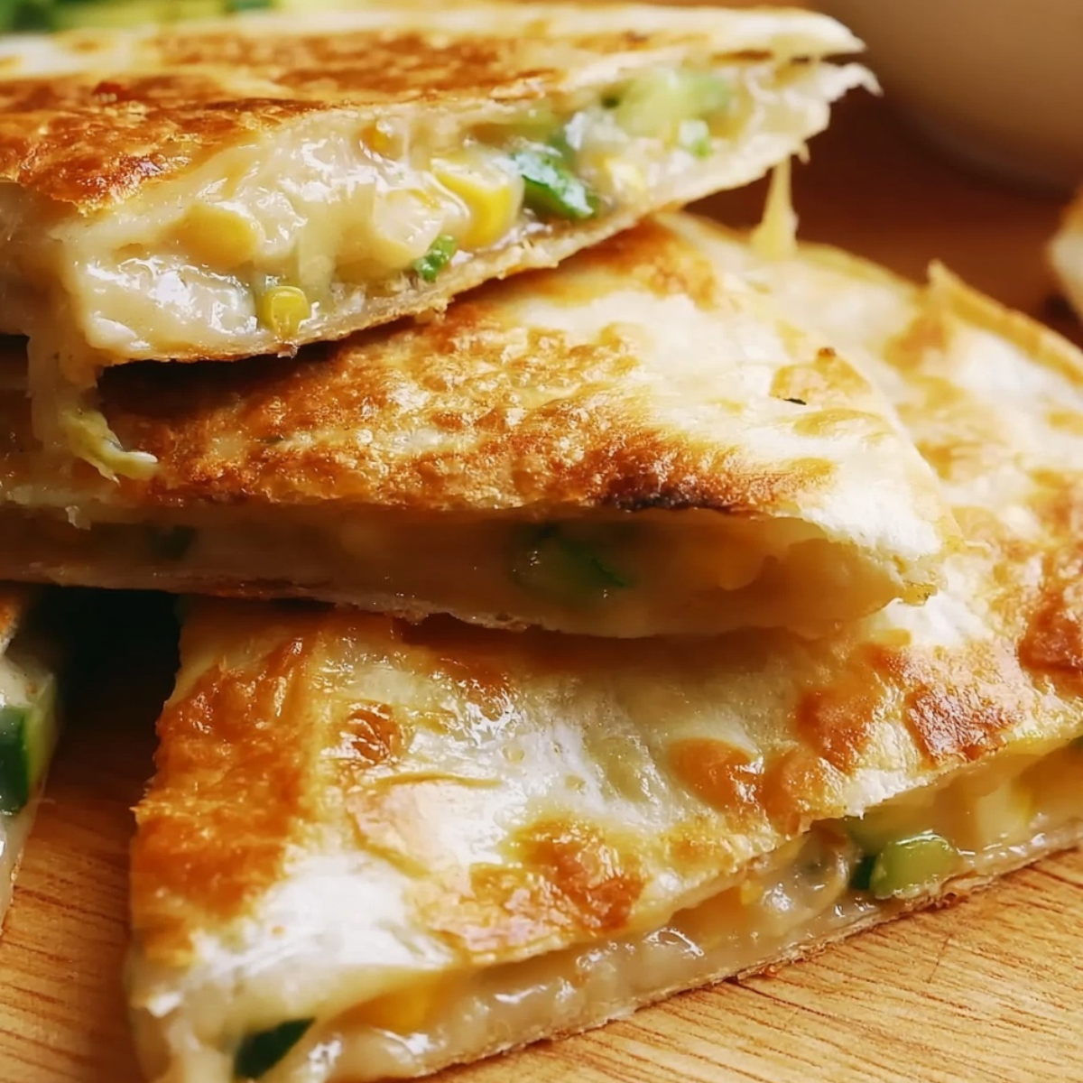 Corn and Zucchini Quesadillas Recipe