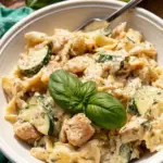 Creamy Chicken Zucchini Pasta
