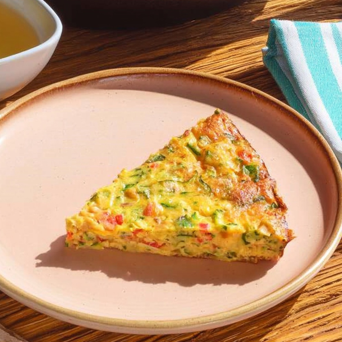Crustless Zucchini Quiche