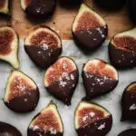 Dark Chocolate Dipped Figs