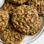 Healthy Zucchini Oatmeal Cookies