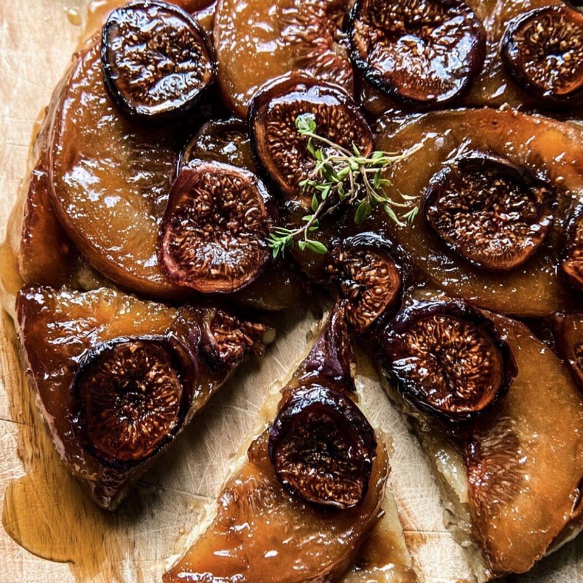 Maple Fig Tarte Tatin