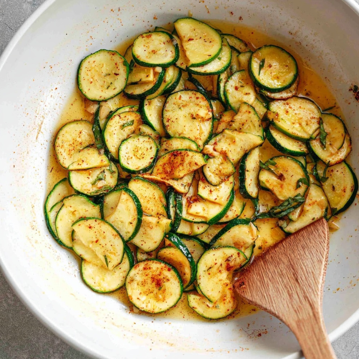 Sautéed Zucchini with Garlic Butter
