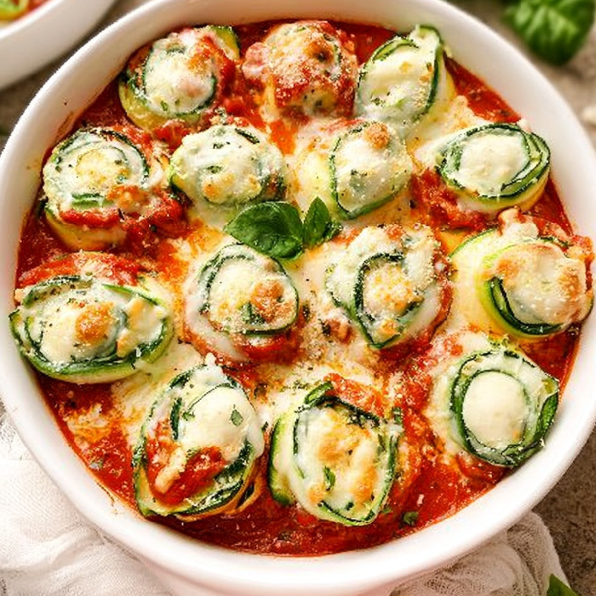 Stuffed Zucchini Roll-Ups