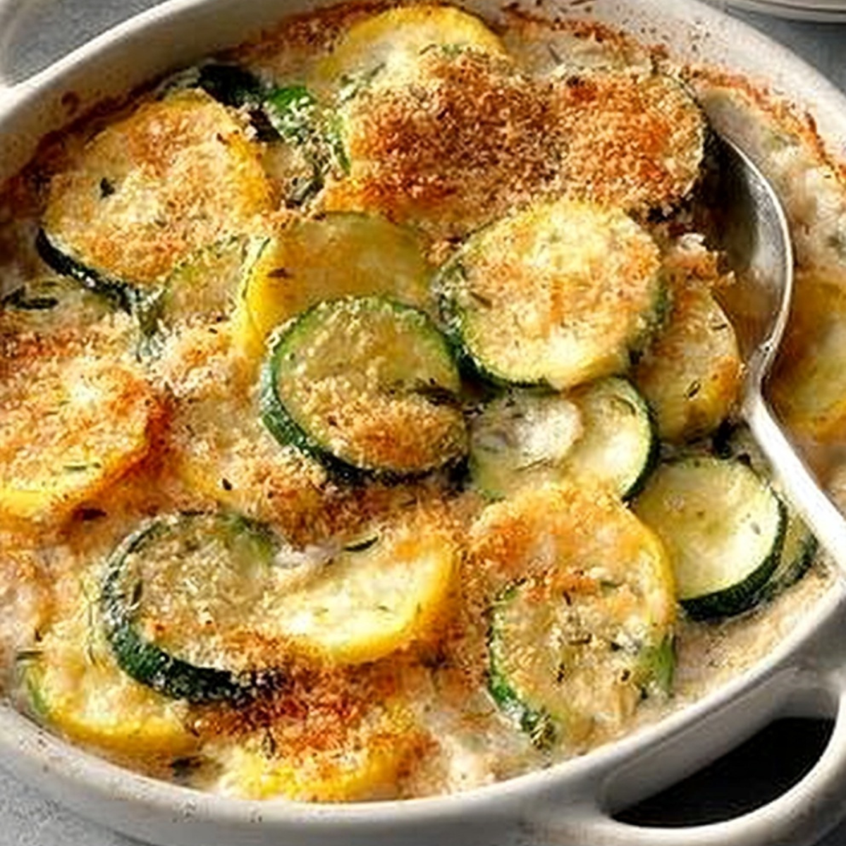 Yellow Squash and Zucchini Casserole