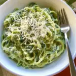 Zucchini Alfredo Noodles
