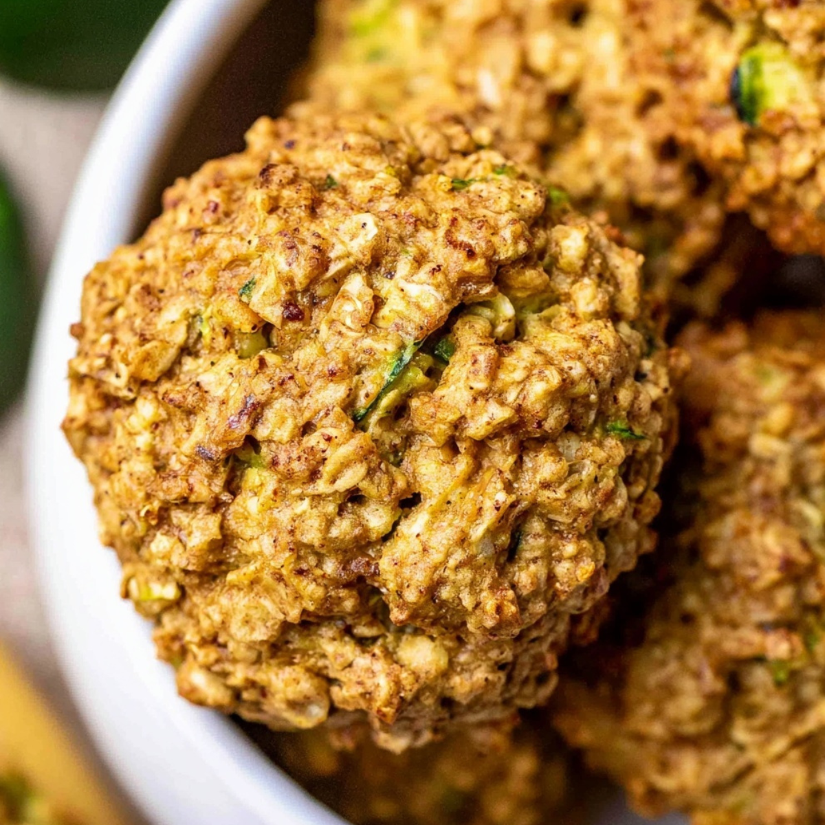 Zucchini Bread Breakfast Cookies
