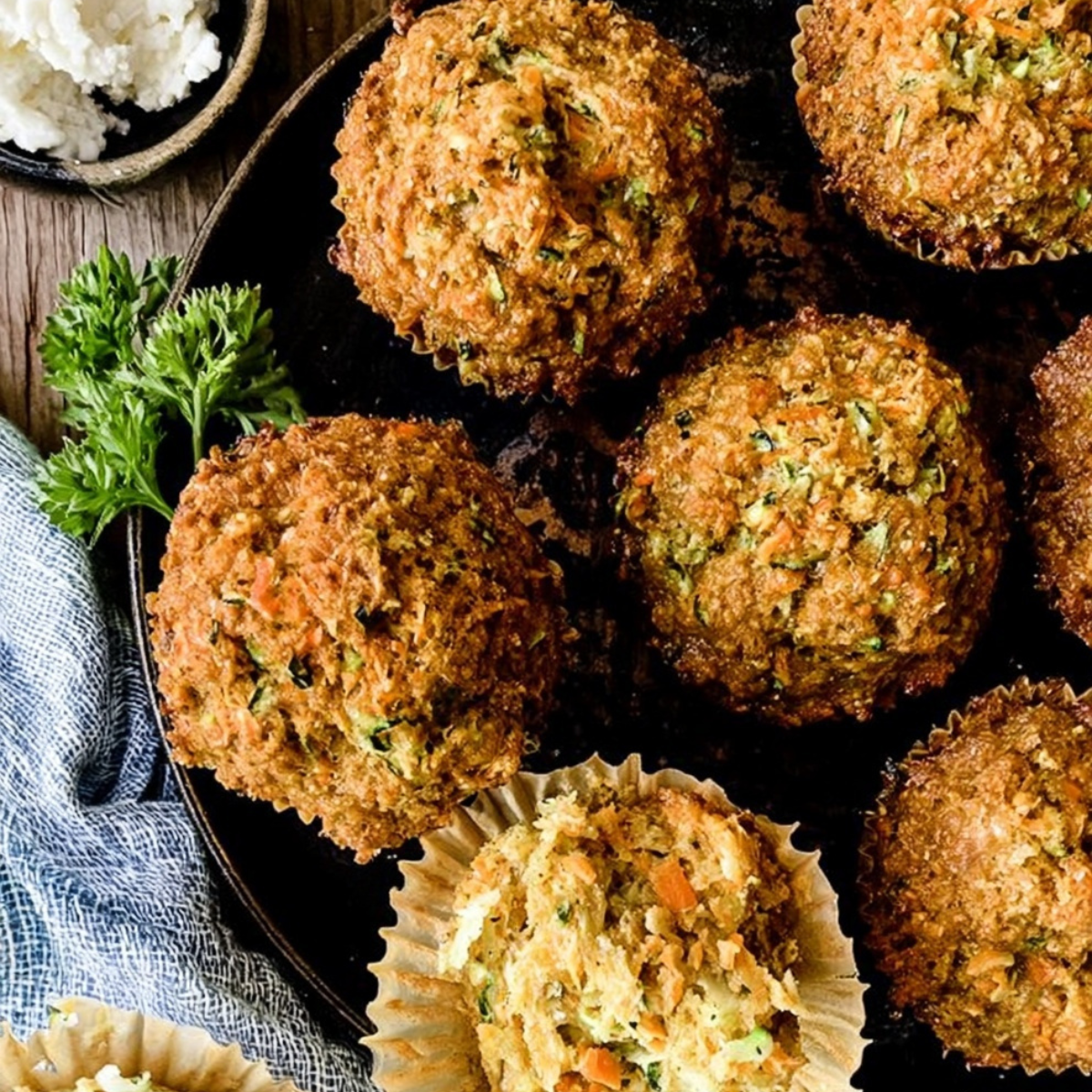 Zucchini Carrot Muffins