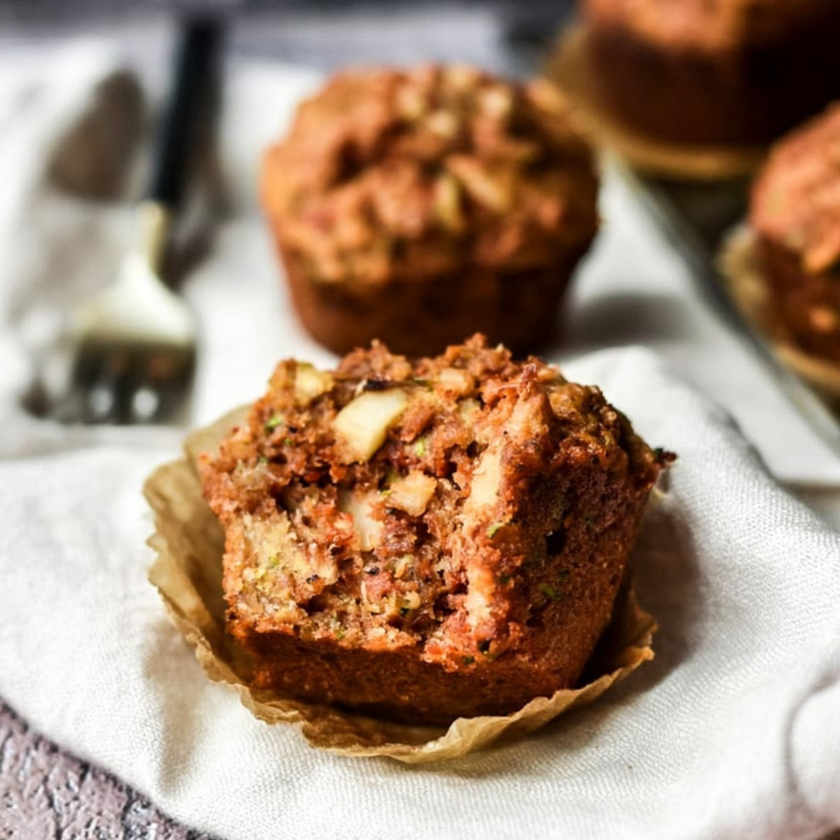 Zucchini Coconut Muffins