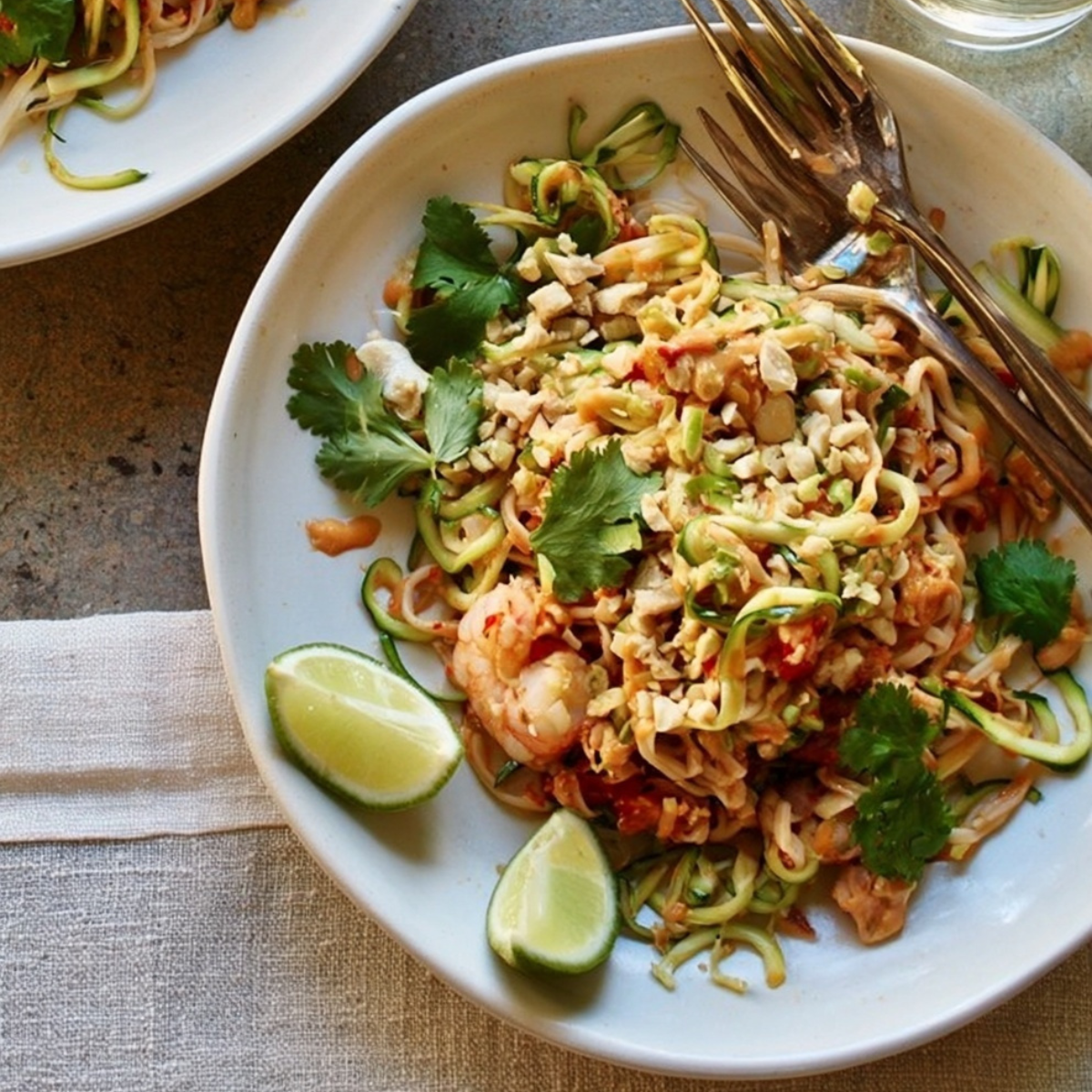 Zucchini Pad Thai