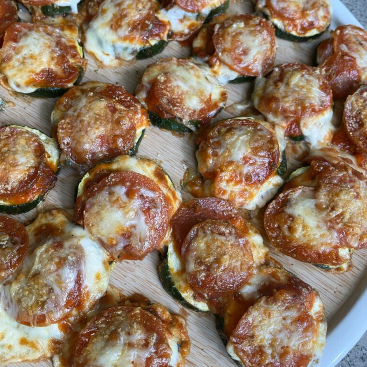 Zucchini Pizza Bites