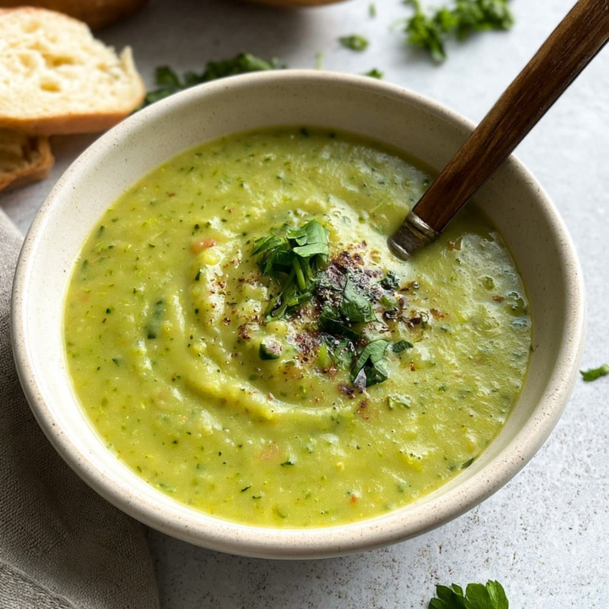 Zucchini Potato Soup