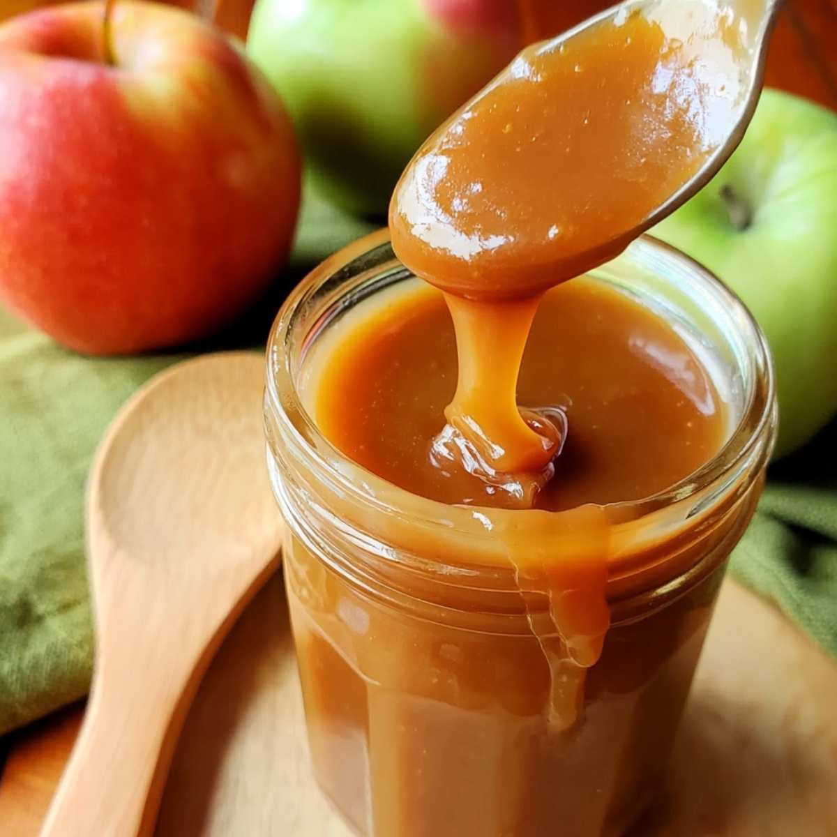 Apple Cider Caramel Sauce