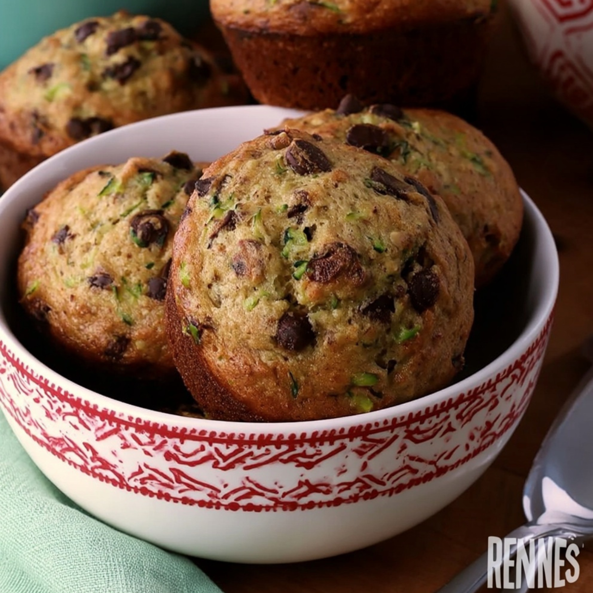 Chocolate Chip Zucchini Muffins