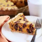 Deep Dish Pumpkin Chocolate Chip Cookie Pie