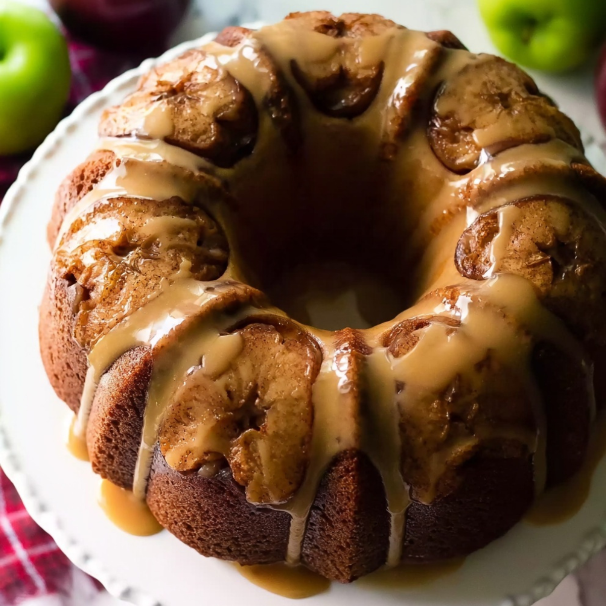 Glazed Apple Bundt Cake