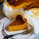 Pumpkin Basque Burnt Cheesecake