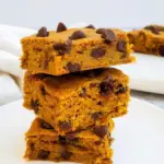 Pumpkin Blondies