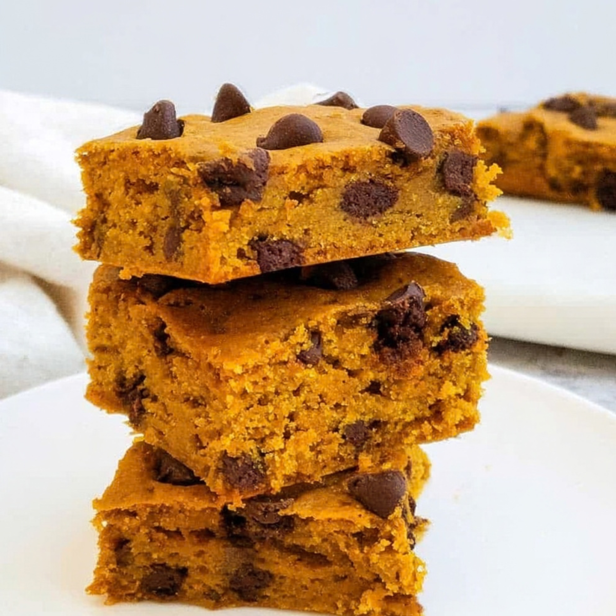 Pumpkin Blondies