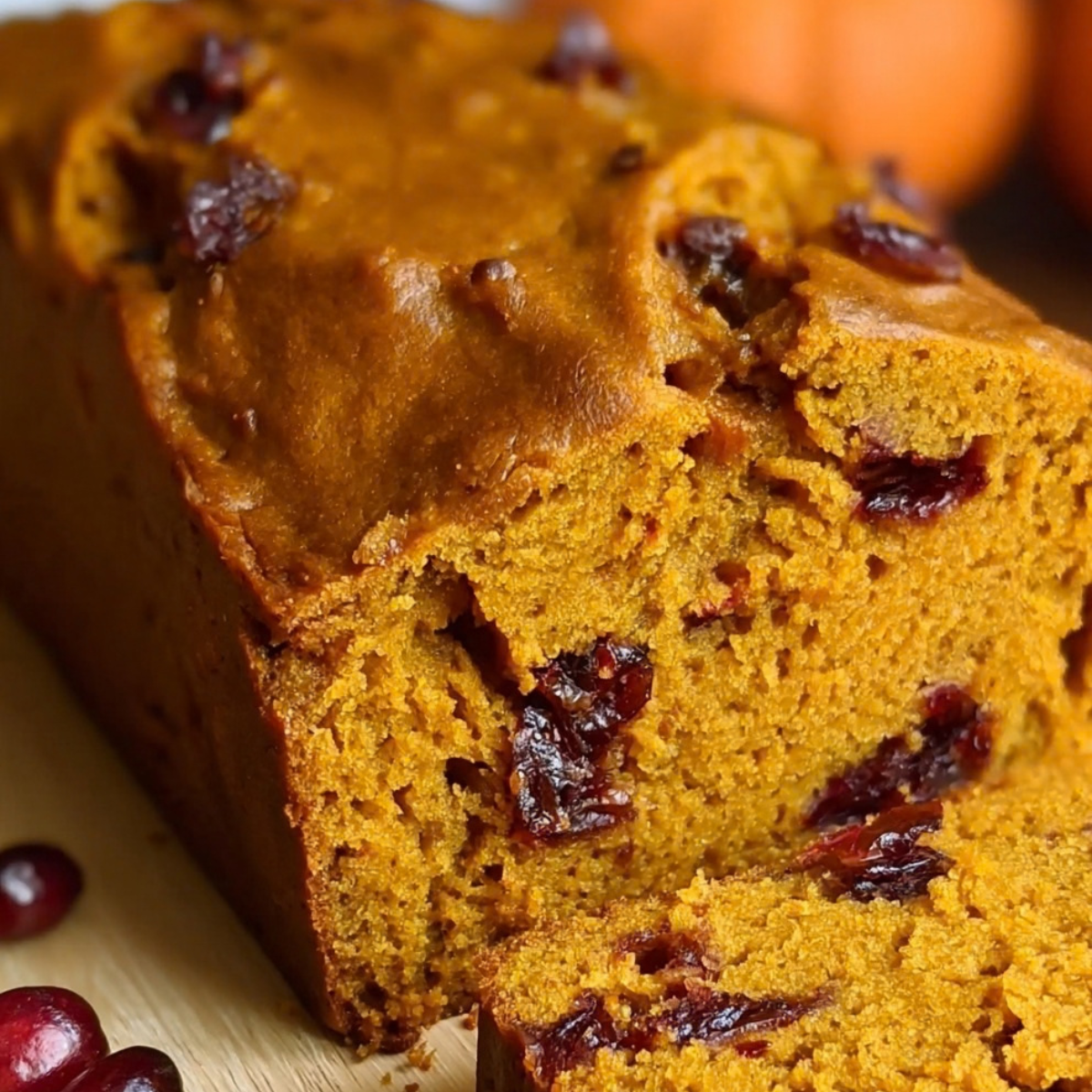 Pumpkin Cranberry Bread