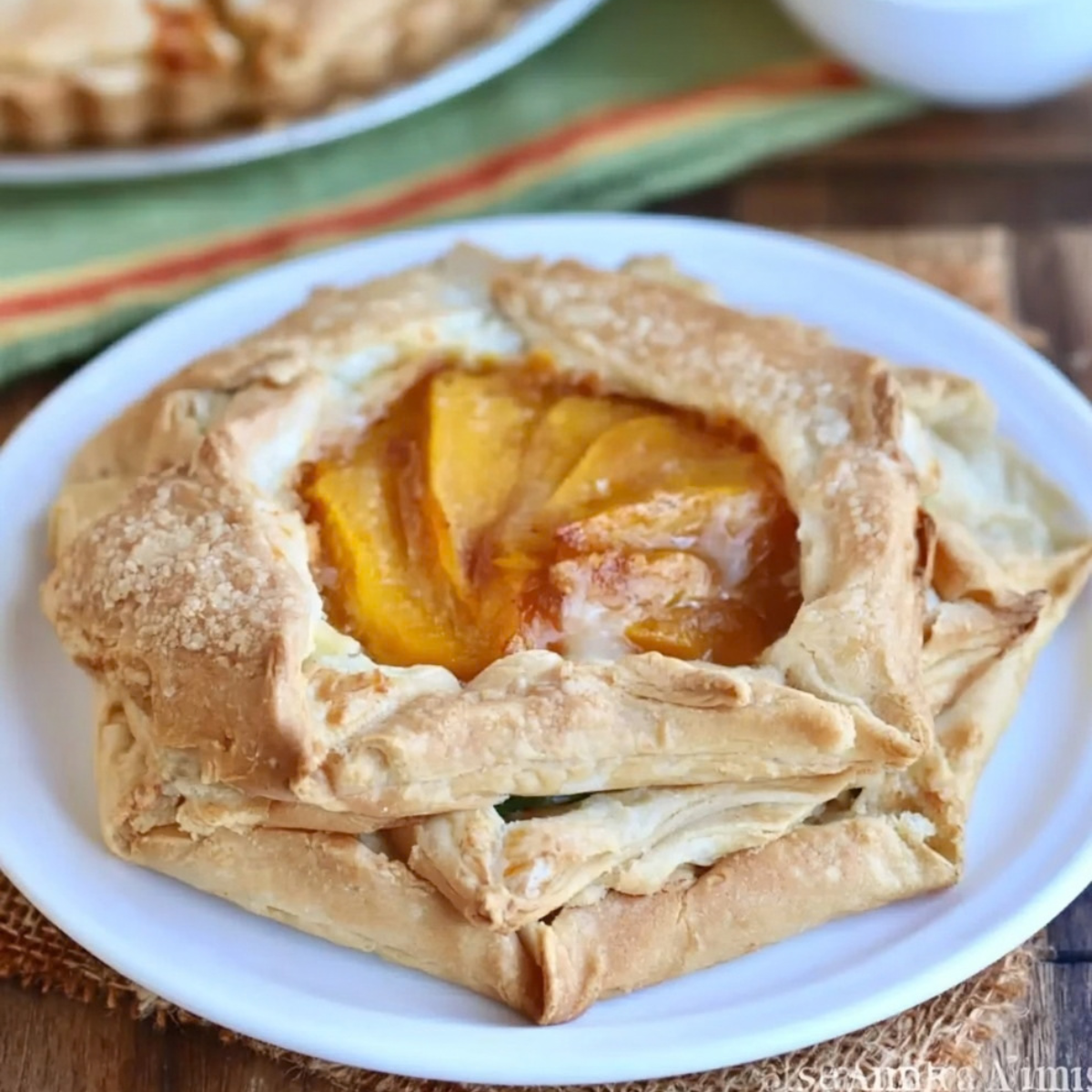 Pumpkin Frangipane Tart