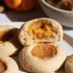 Pumpkin Pie Thumbprint Cookies
