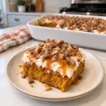 Pumpkin Poke Cake