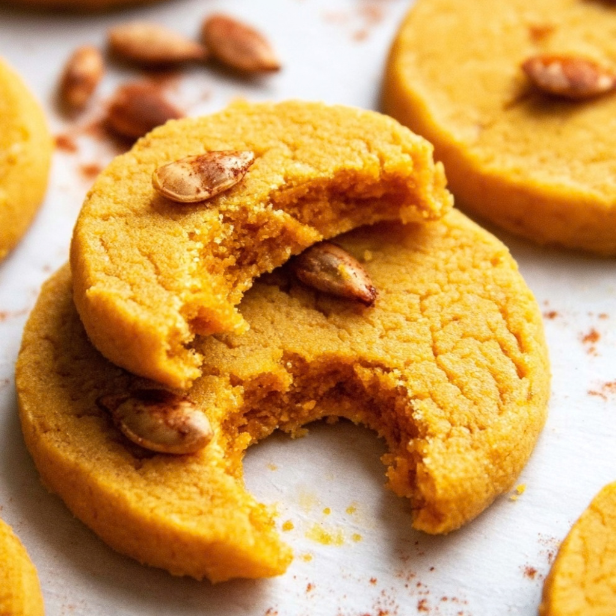 Pumpkin Shortbread