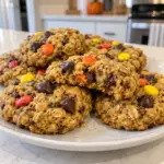 Pumpkin Spice Monster Cookies
