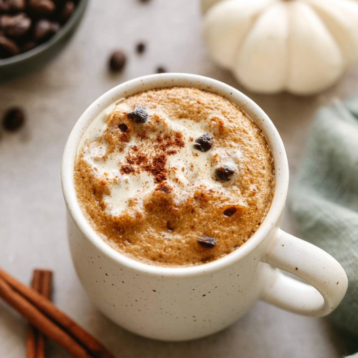 Pumpkin Spice Mug Cake