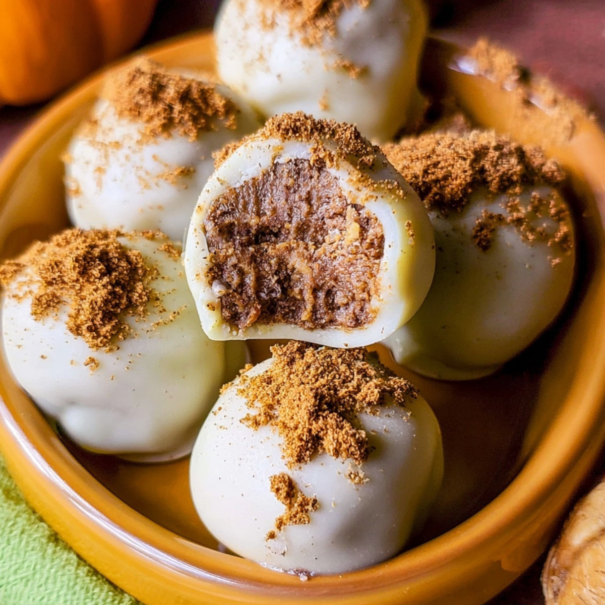Pumpkin Spice Truffles
