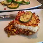 Shepherd’s Pie and Sauteed Zucchini