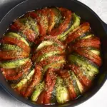 Tomato and zucchini ratatouille