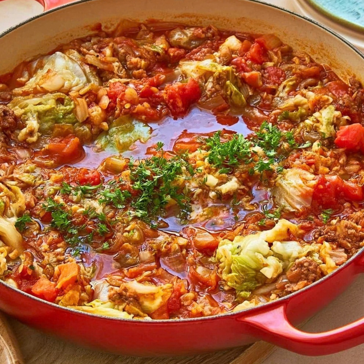 Unstuffed Cabbage Roll