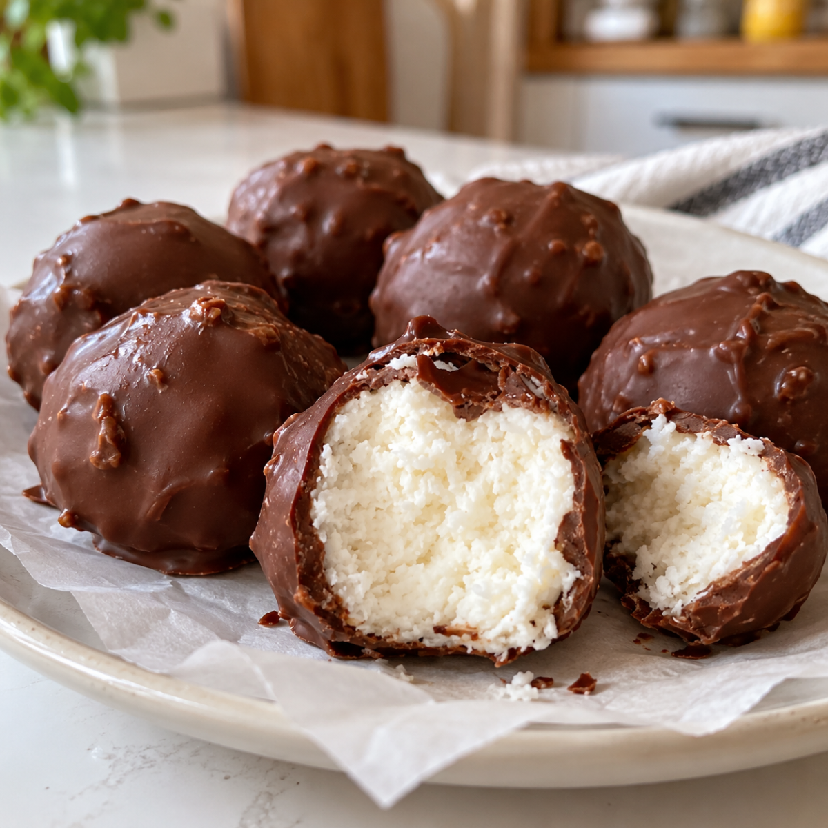3-Ingredient No-Bake Greek Yogurt Truffles
