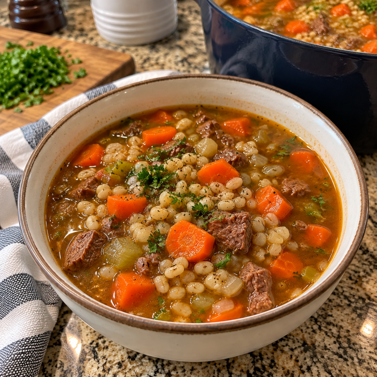 Beef Barley Soup
